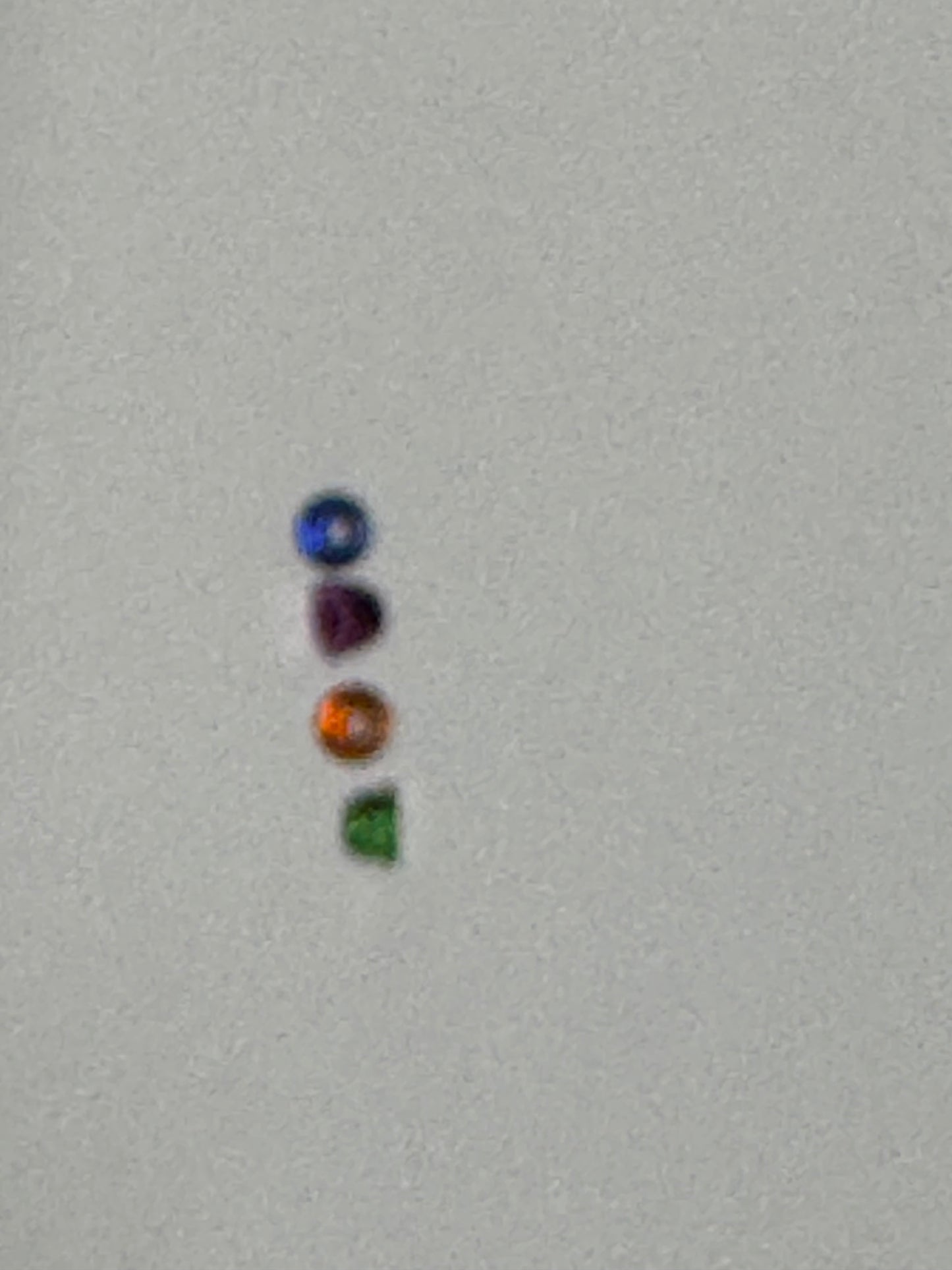Anodized Aluminum M3 Nuts