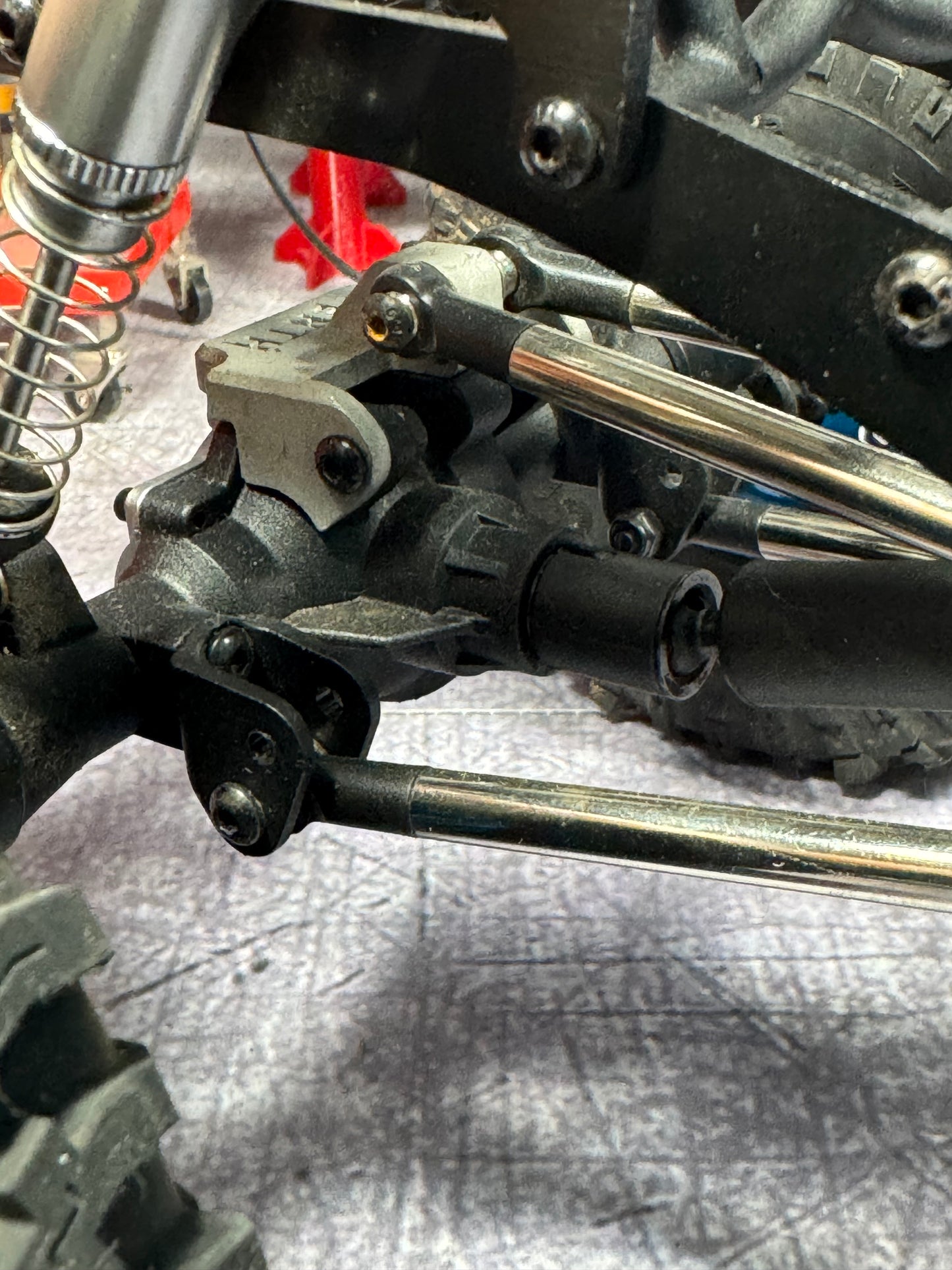 1Tenth - Low Life Rear Link Riser for Redcat Ascent / Gen9 Axle