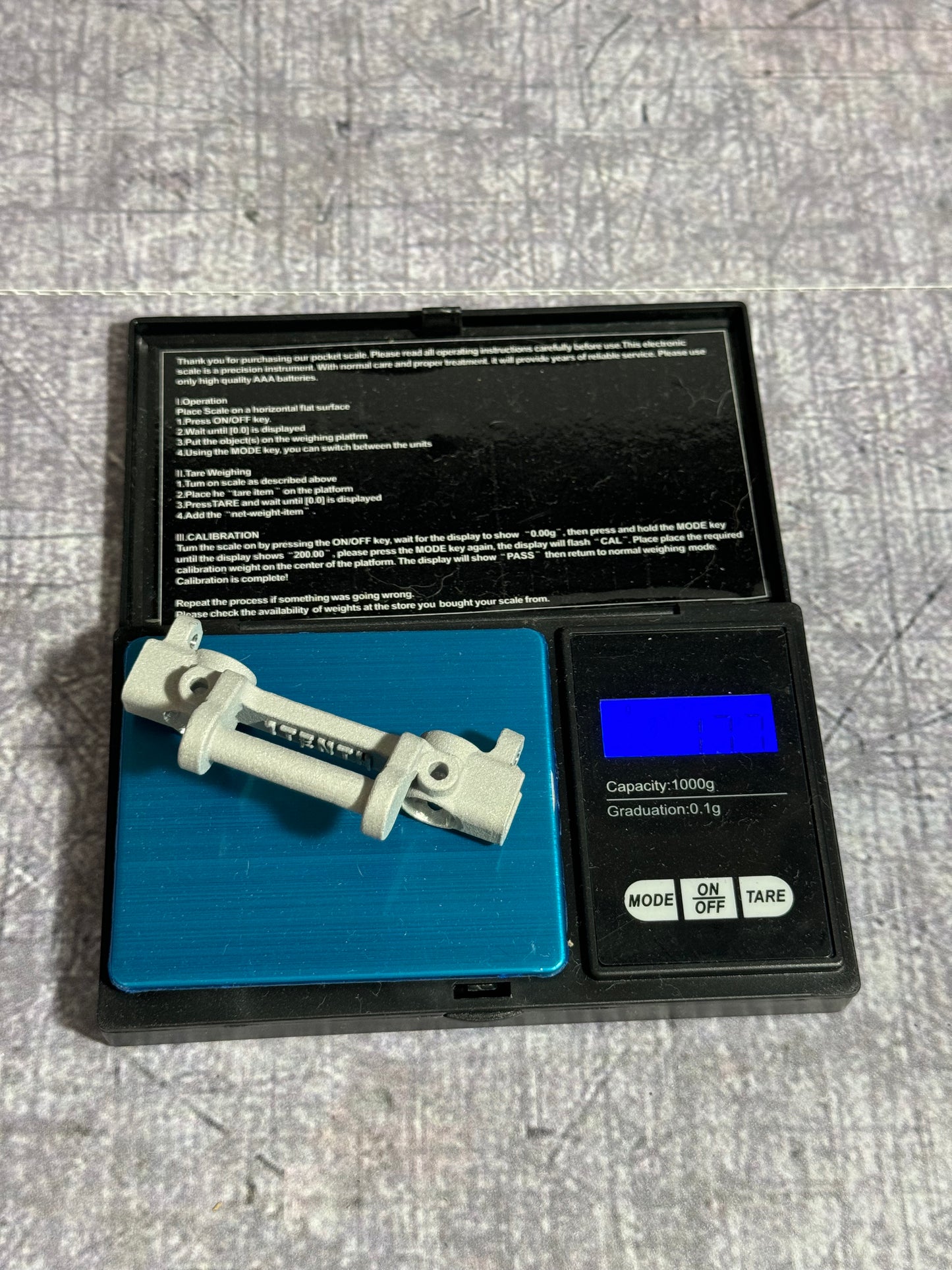 1Tenth - Aluminum Bumper Mount w/ Tilt for Redcat Ascent