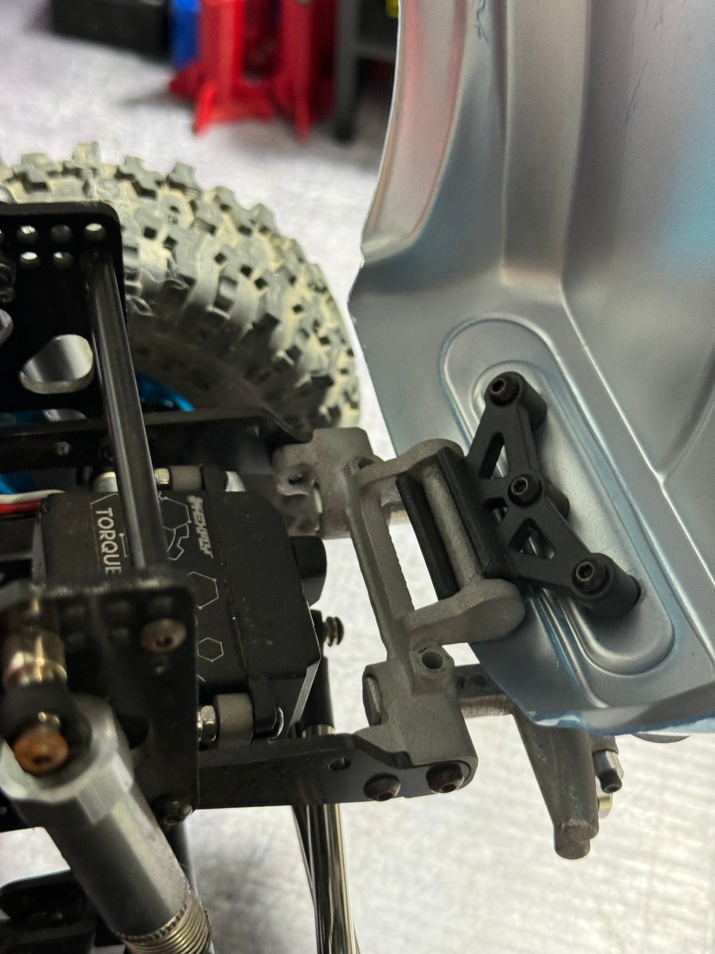 1Tenth - Aluminum Redcat Ascent Bumper Mount w/ Tilt