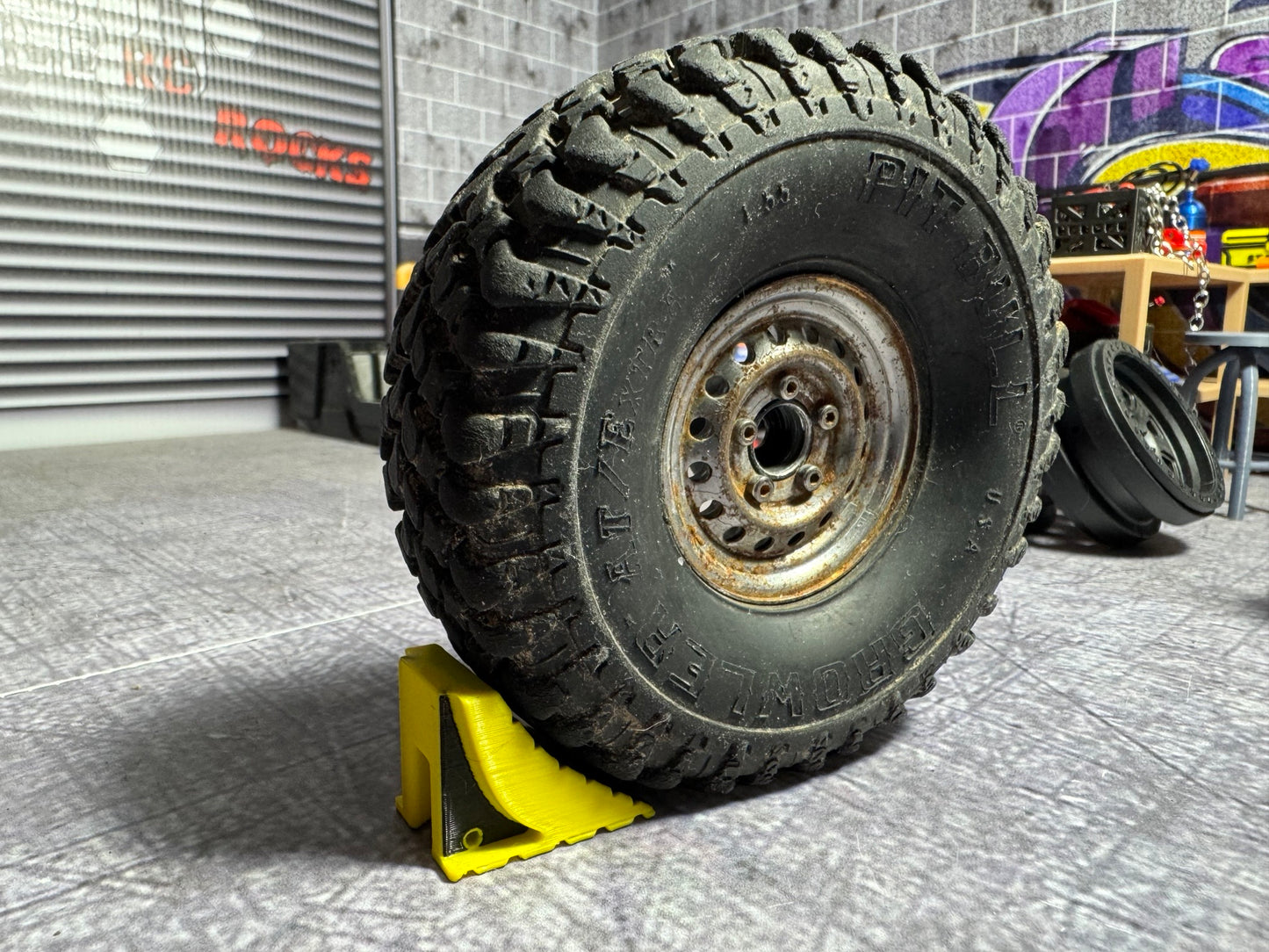 1Tenth - Scale Wheel Chocks