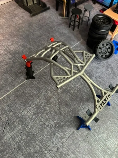 1Tenth - Aluminum Anti Turtle Top for Axial Ryft