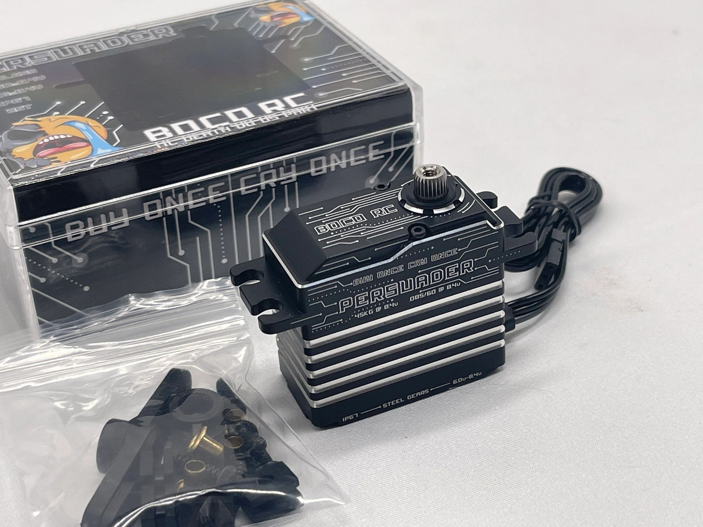 BOCO RC - Persuader 45KG Steel Gear 25T Servo