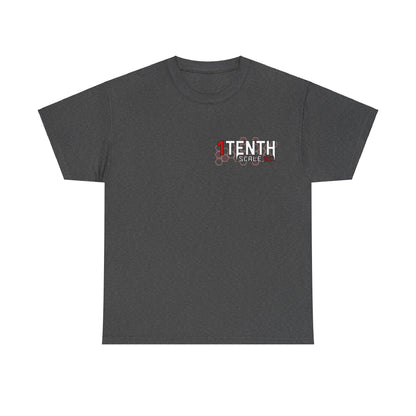 1Tenth Scale Red and Black Heavy Cotton Tee