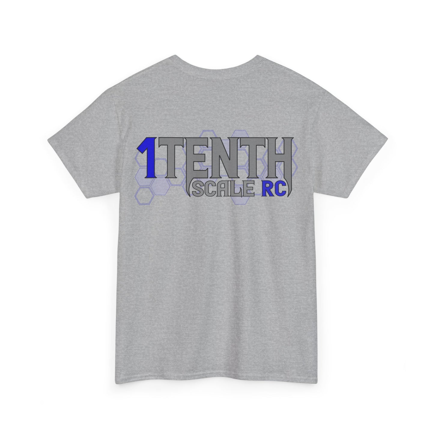 1Tenth Scale Blue and Grey Heavy Cotton Tee