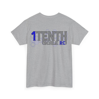 1Tenth Scale Blue and Grey Heavy Cotton Tee