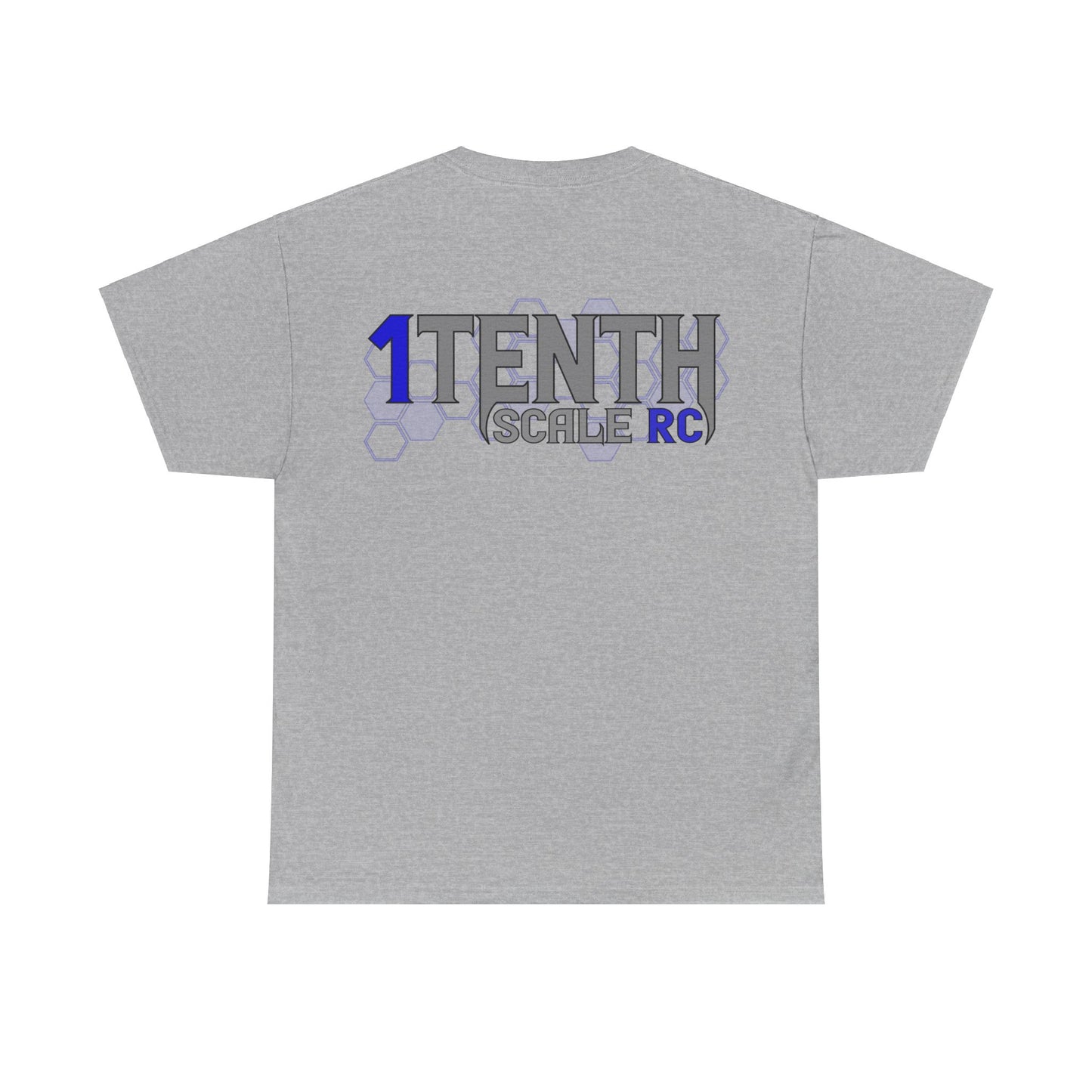 1Tenth Scale Blue and Grey Heavy Cotton Tee