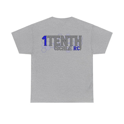 1Tenth Scale Blue and Grey Heavy Cotton Tee