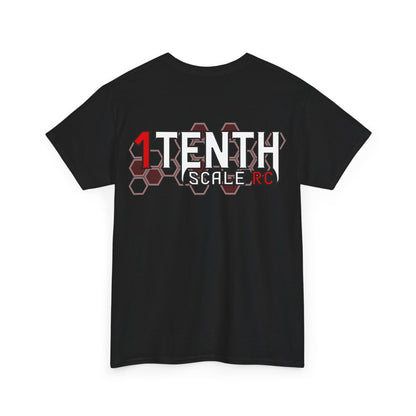 1Tenth Scale Red and Black Heavy Cotton Tee