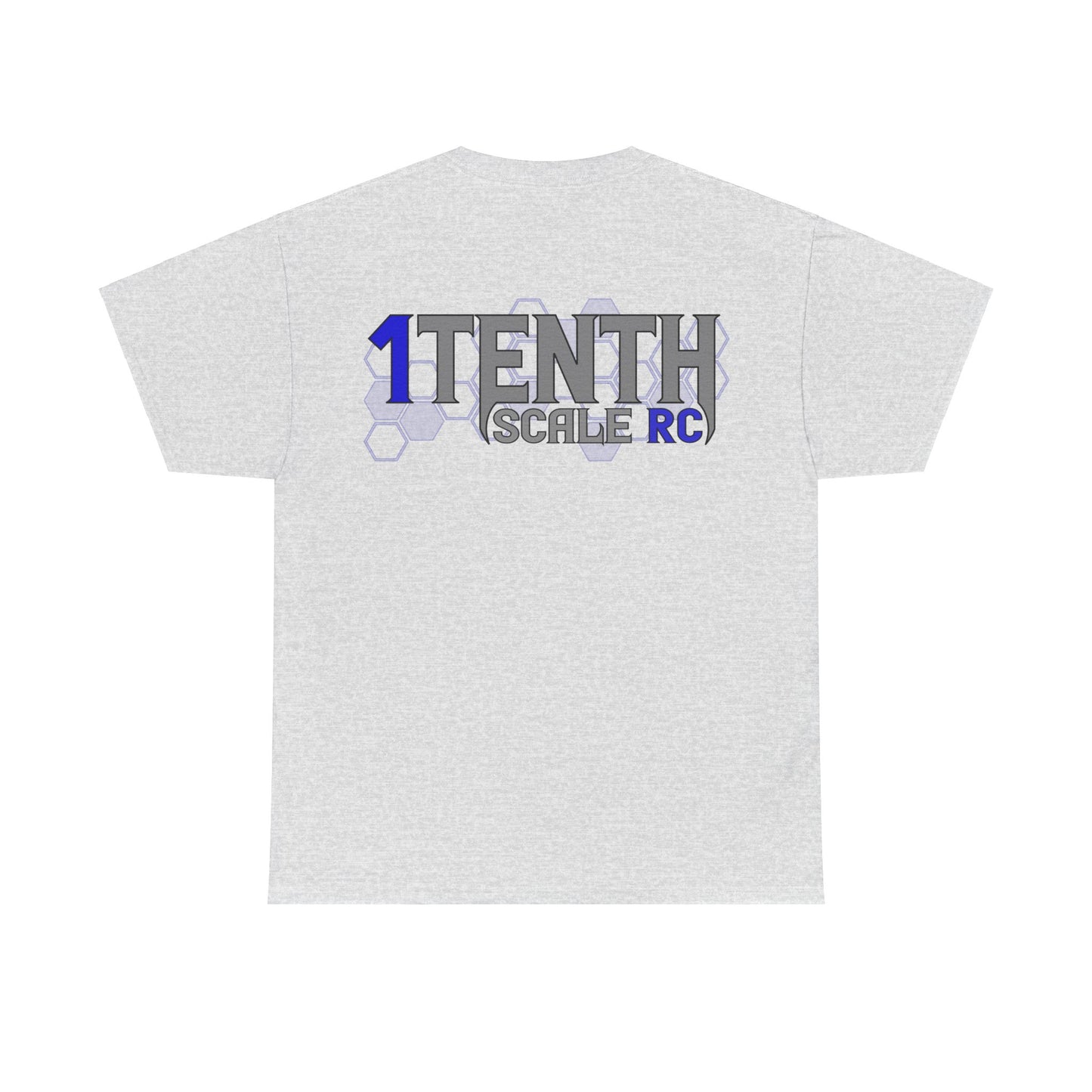 1Tenth Scale Blue and Grey Heavy Cotton Tee