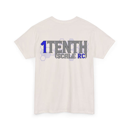 1Tenth Scale Blue and Grey Heavy Cotton Tee