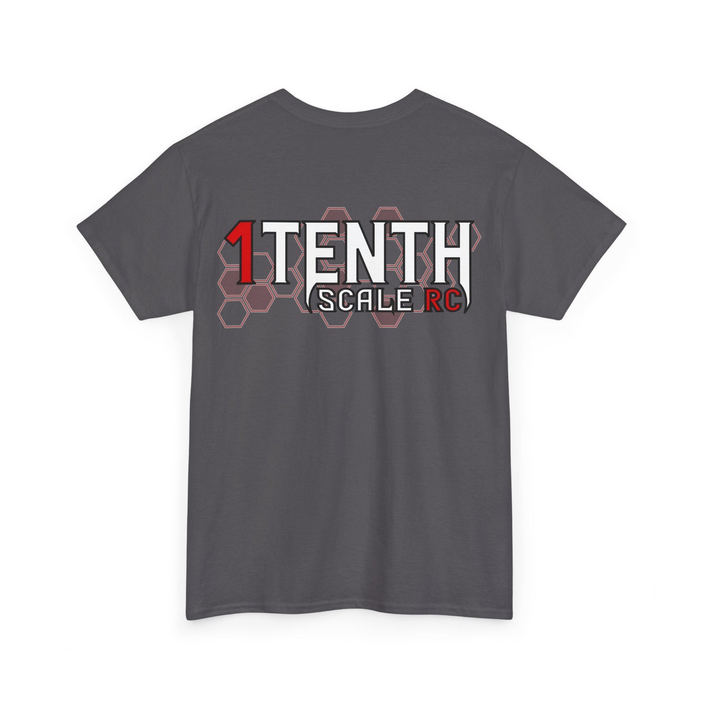 1Tenth Scale Red and Black Heavy Cotton Tee