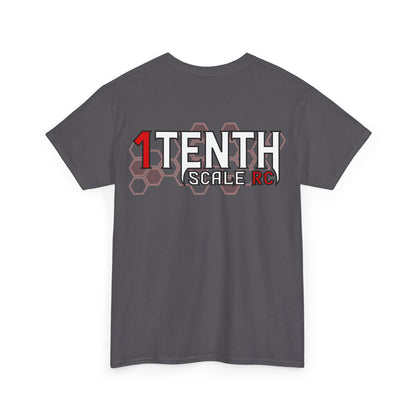 1Tenth Scale Red and Black Heavy Cotton Tee