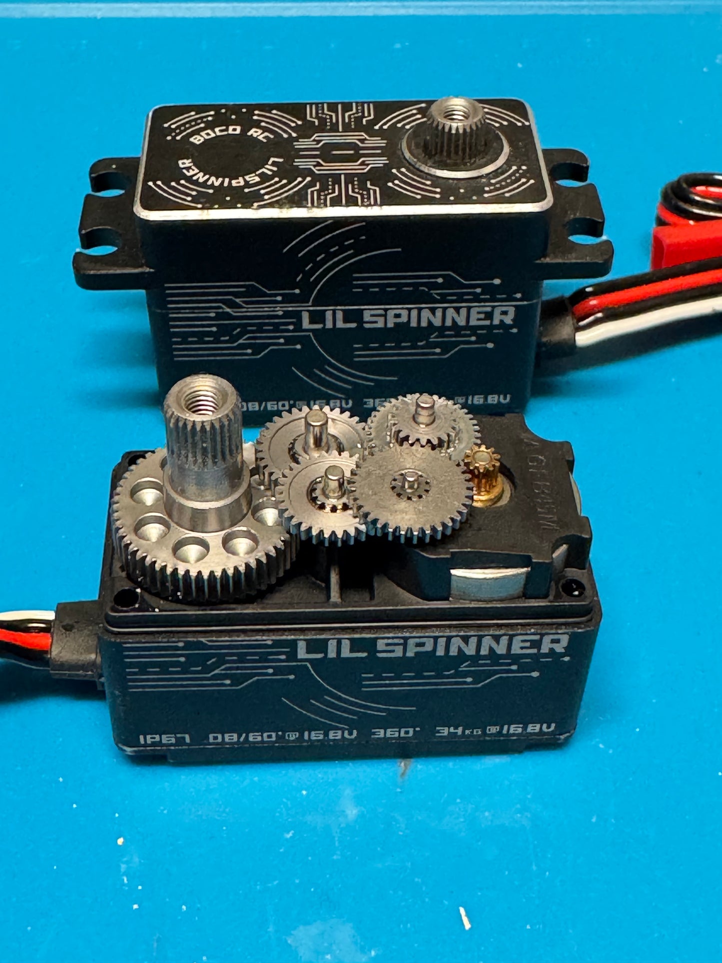 BOCO - Lil Spinner 34KG 4S Direct Power Low Profile Servo