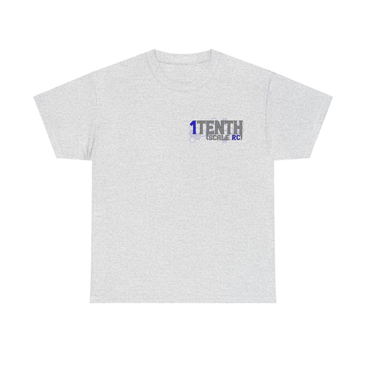 1Tenth Scale Blue and Grey Heavy Cotton Tee