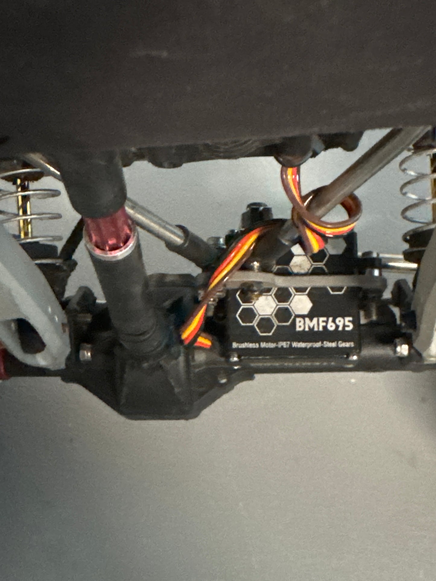 BOCO RC - BTA Servo Mount and Truss for AR60