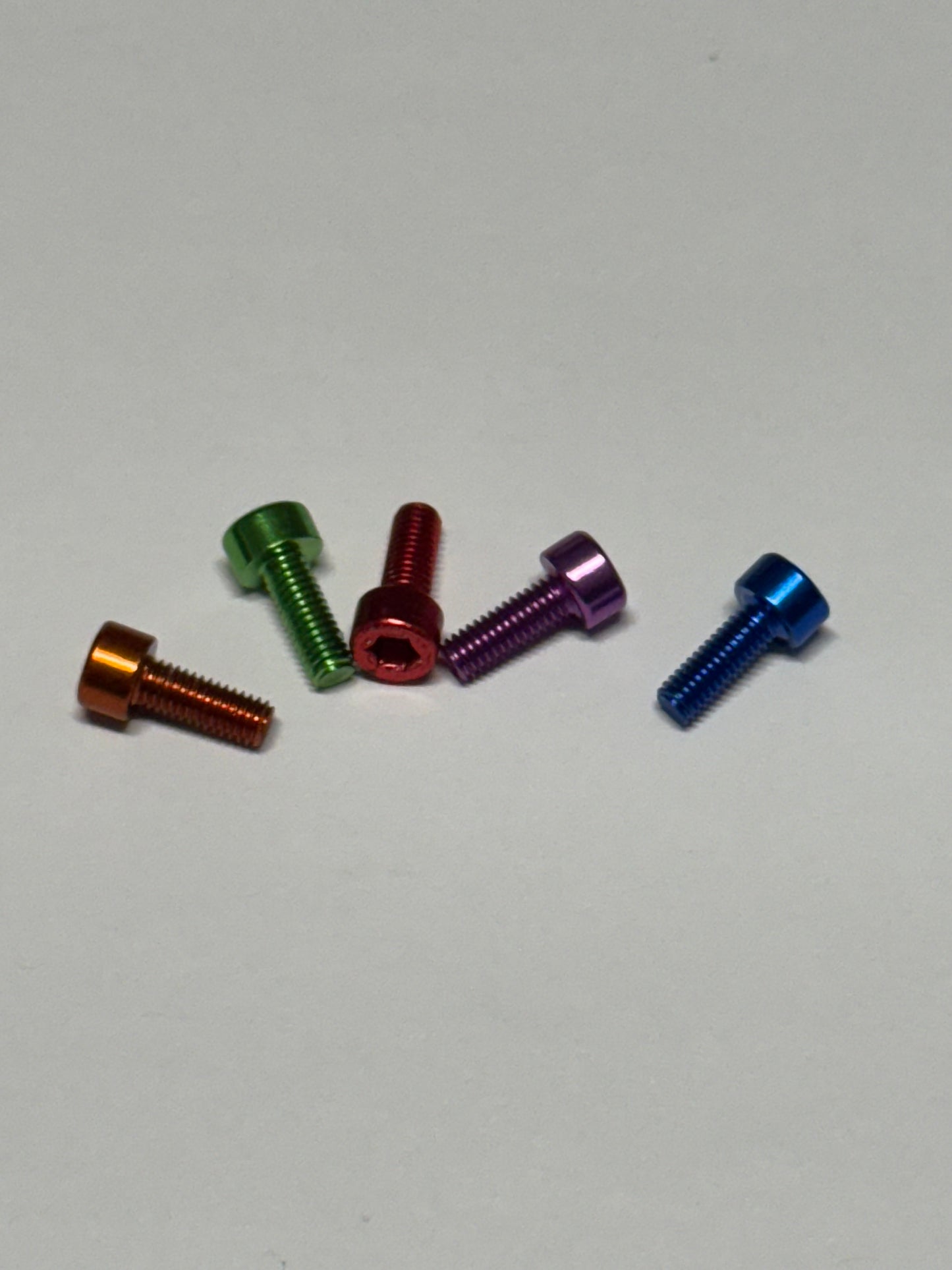 Anodized Aluminum M3x8MM Cap Head Screws