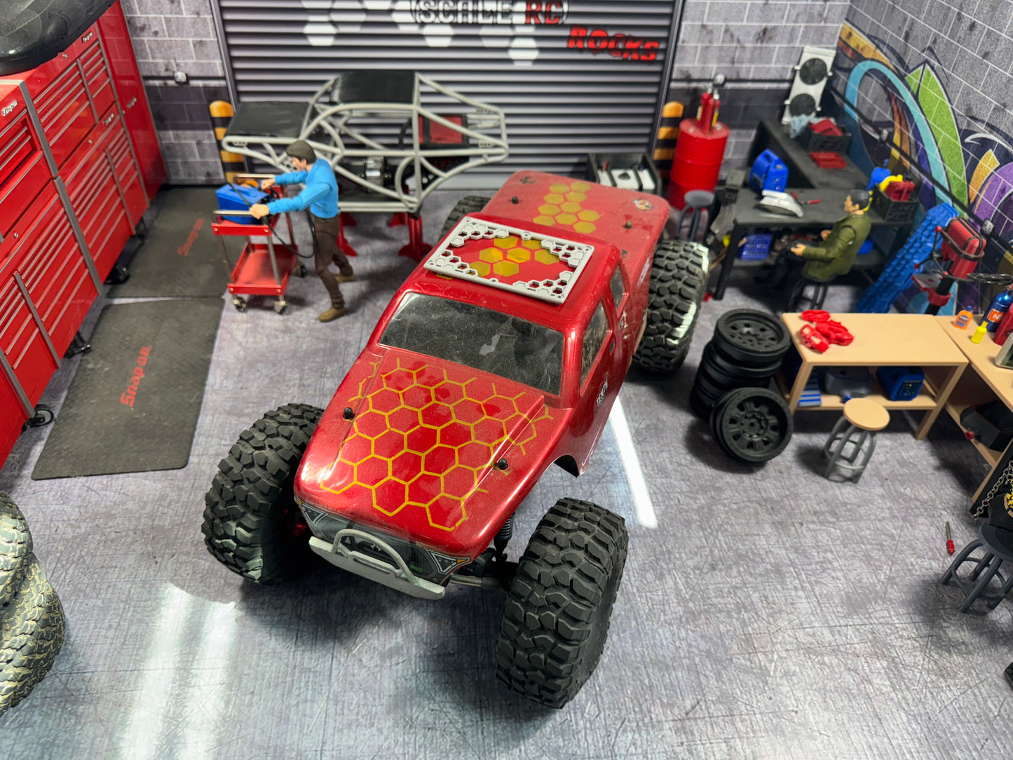1Tenth - Aluminum Light Weight Roof Rack