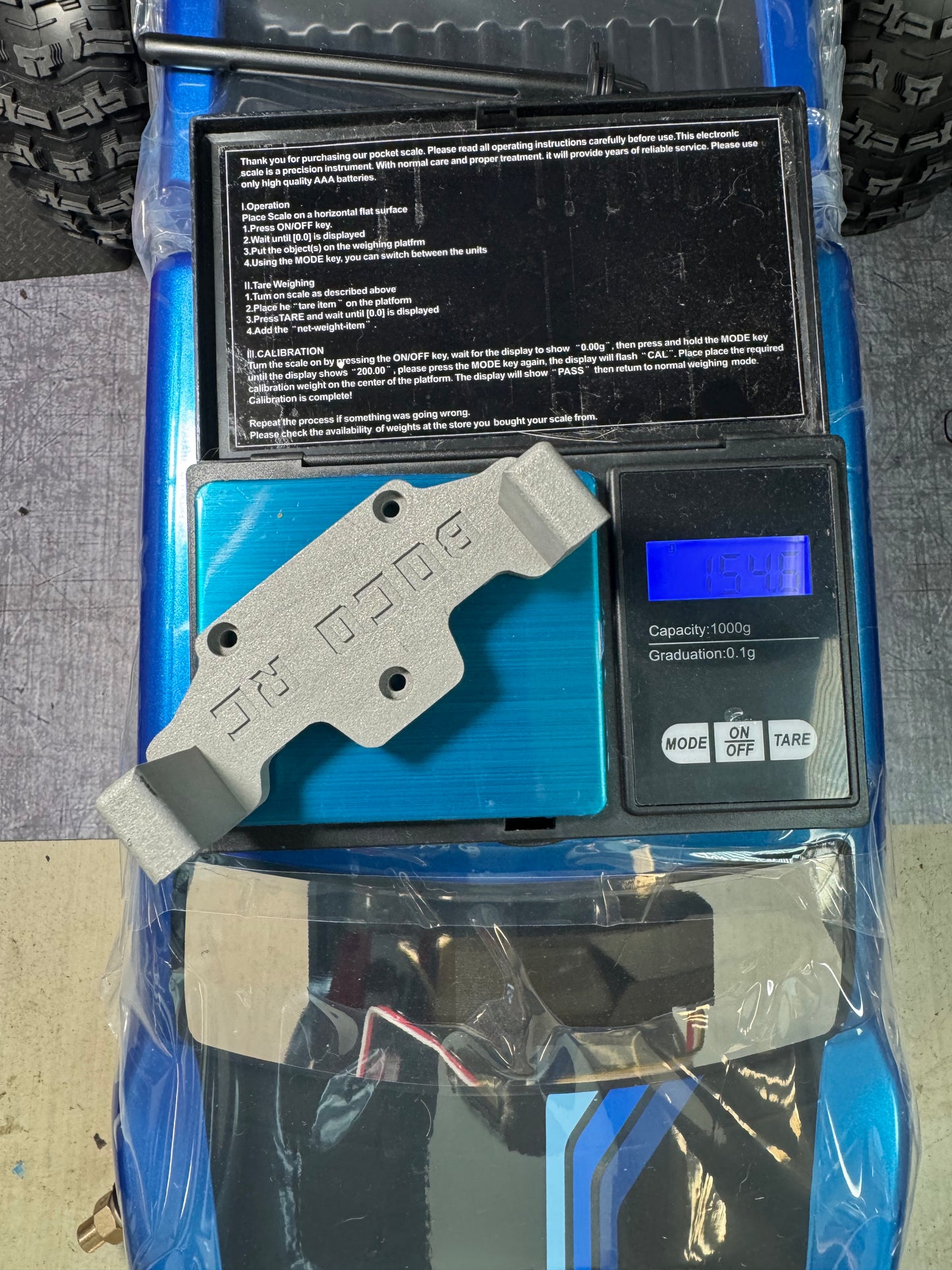 BOCO RC - Steel HD SOA Mount for Redcat Vertex 6