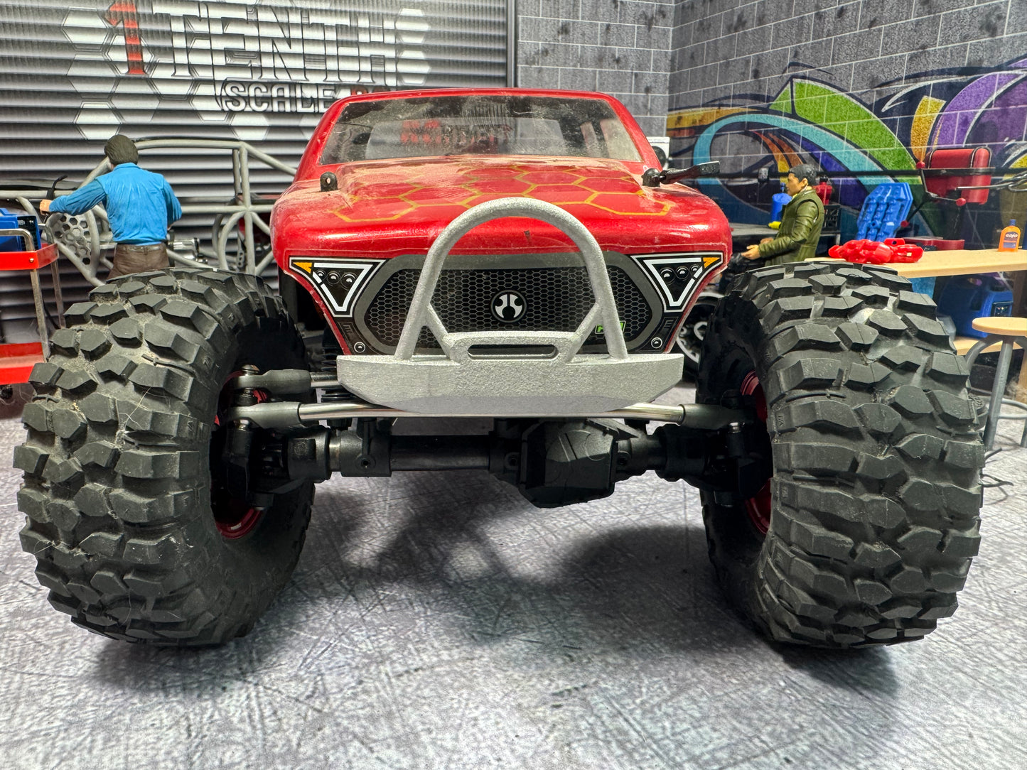 1Tenth - Aluminum Bumper for SCX10 Pro