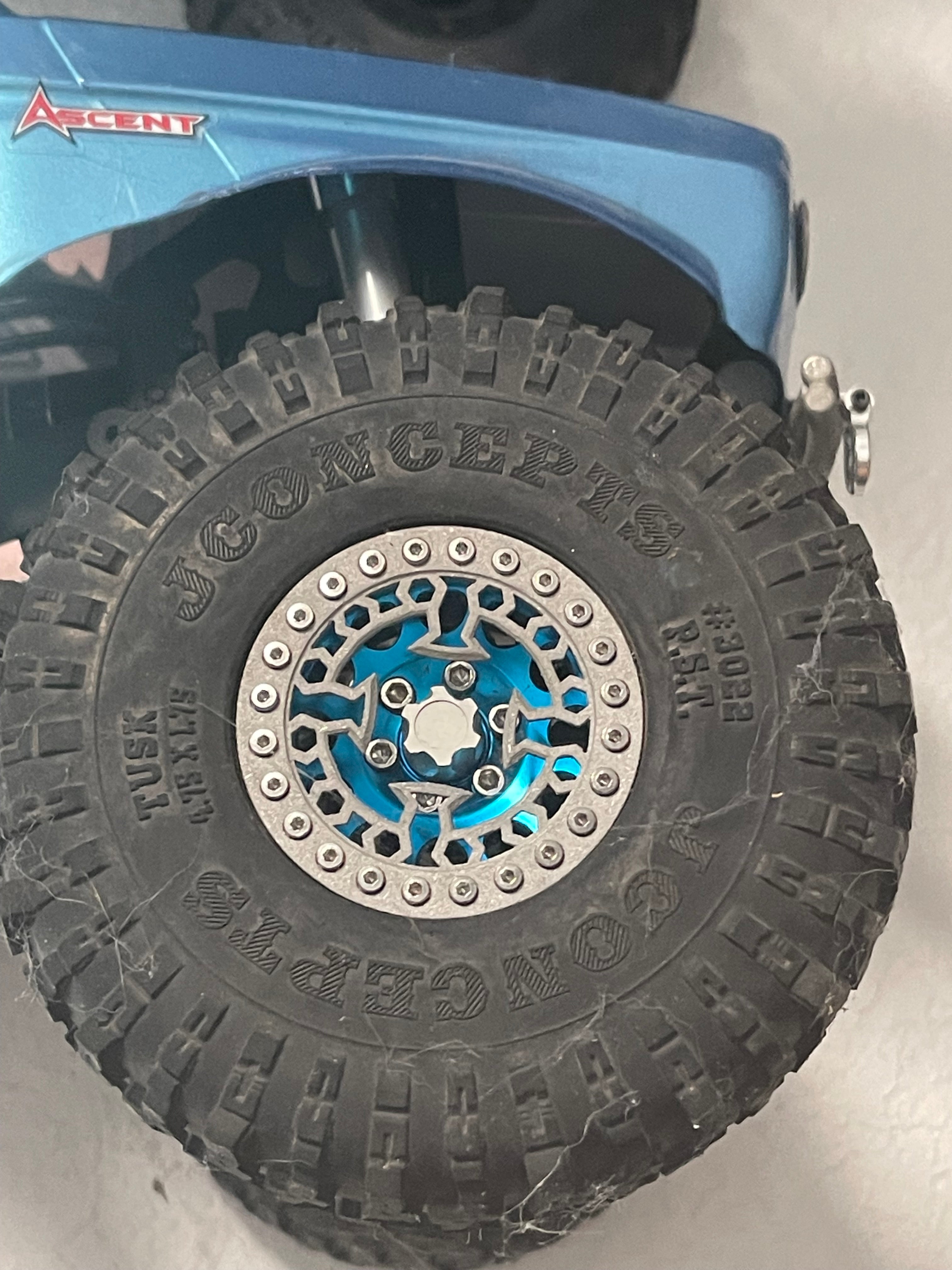 4 Pezzi Adattatori Esagonali In Metallo 12mm Per Ruote RC Crawler 1/10 - Altezza 18mm, Per Axial SCX10, TRX4, Wraith, D90, CC01